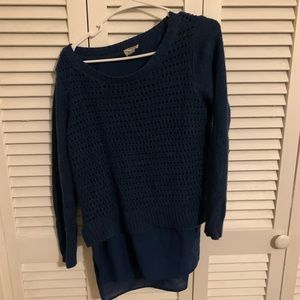 Blue Sweater/Blouse